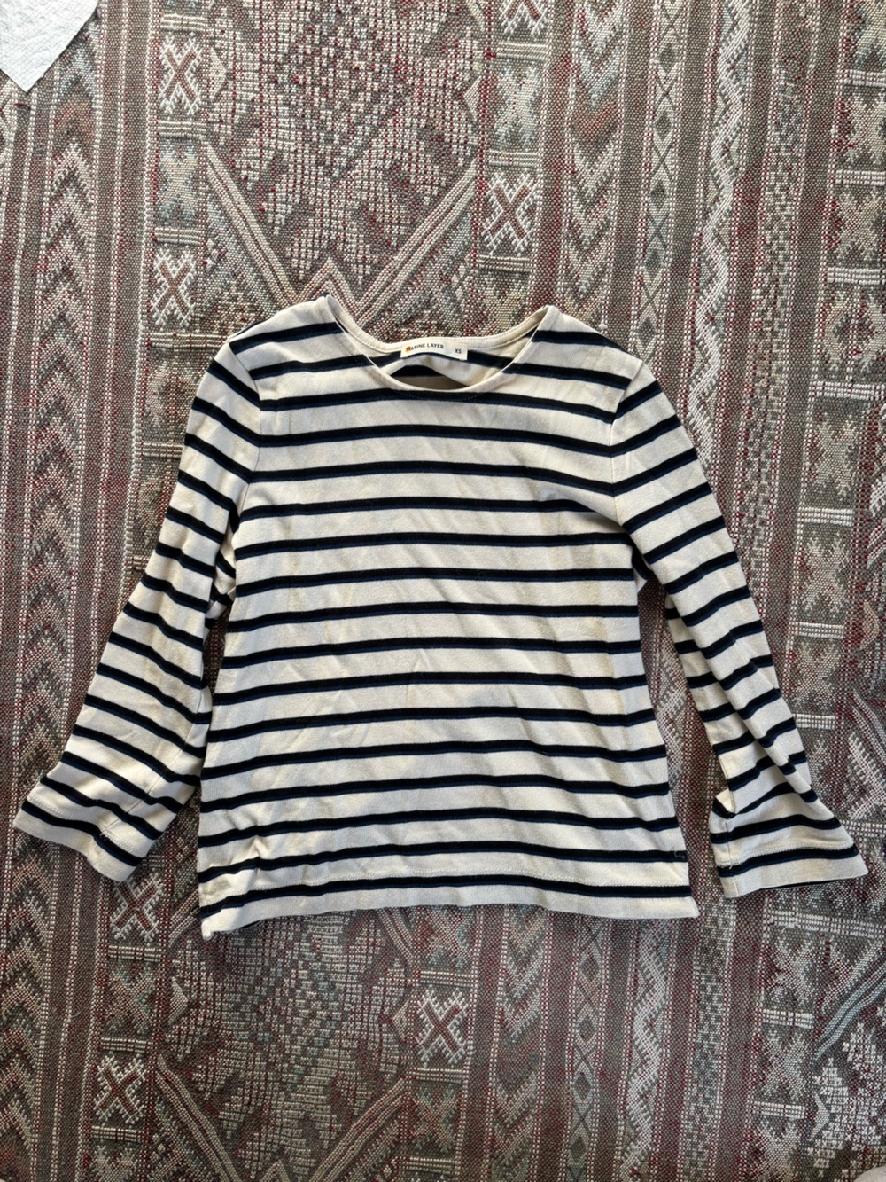 Marine Layer 3/4-length sleeve t-shirt -Sz XS